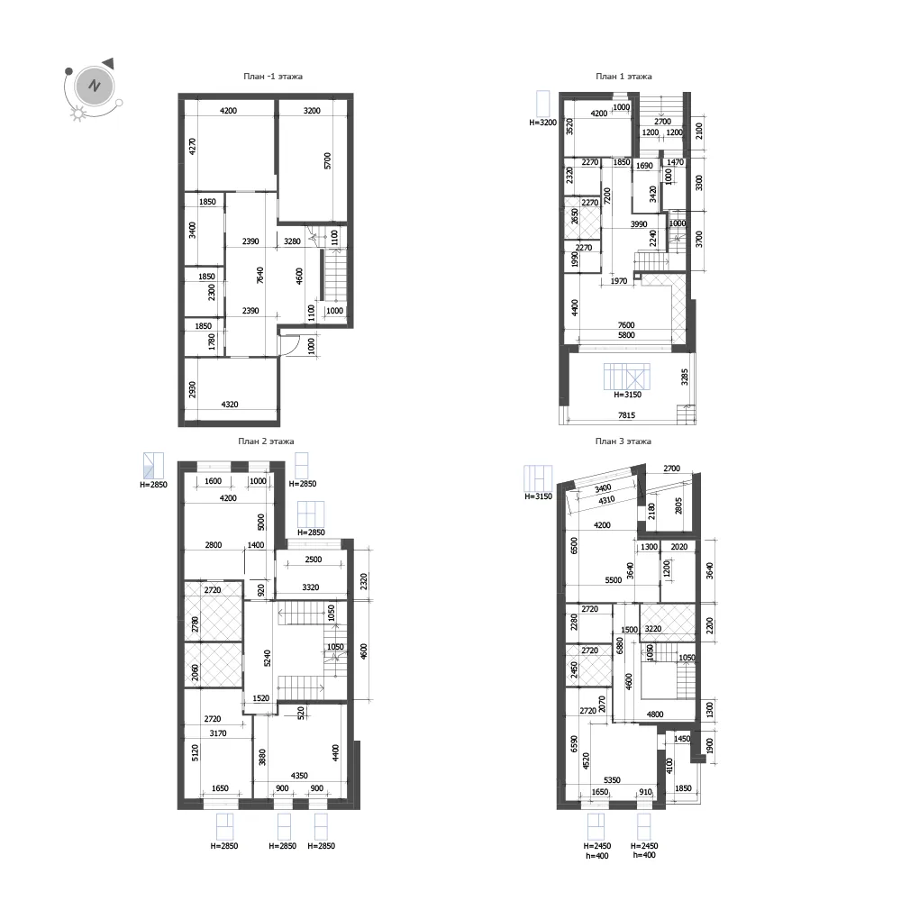 Планировка: Квартира 428 м² в «ЛДМ»